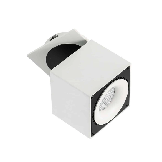Oprawa stropowa Sevilla Square Recessed 3000K SL7562/28W 3000K WH+BL Italux - zdjęcie produktu