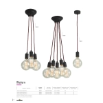 Lampa wisząca MODERN 350/1 LAMPEX - zdjęcie dodatkowe 1