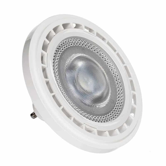 ŻARÓWKA LED ES111 AR111 10W =100W 1000lm CIEPŁA CCD LED LUX