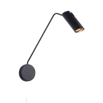 Futuro 1 kinkiet czarny z wysięgnikiem LP-17001/1WL BK Light Prestige