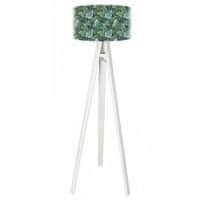 Egzotyczna lampa podłogowa Zielony gaj 50cm białe tripod-foto-405p- w 50cm MacoDesign