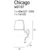 Kinkiet CHICAGO II W0198 chrom MAXlight