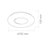 Plafon Vig 75PL OR81336 Open Design Highlights