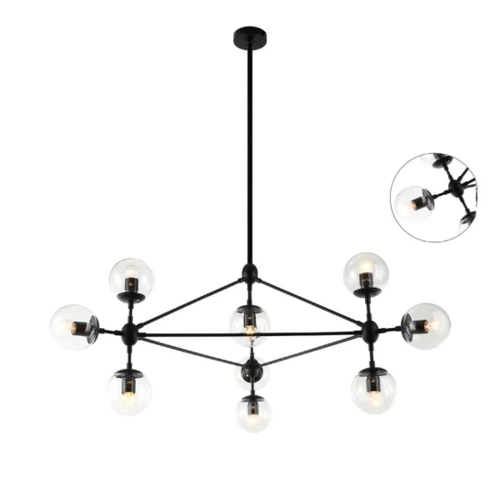 Lampa wisząca Bao Nero Clear OR80094 Open Design Highlights