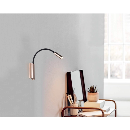 Kinkiet Nuto Nero Gold OR81695 Open Design Highlights