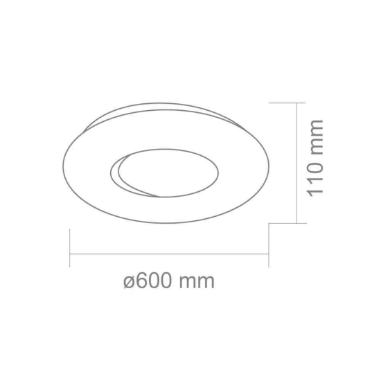Plafon Vig 60PL OR81329 Open Design Highlights
