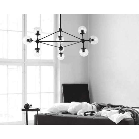 Lampa wisząca Bao Nero Clear OR80094 Open Design Highlights