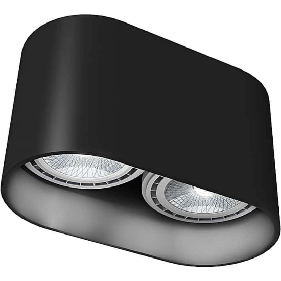 Plafon OVAL BLACK 9240 Nowodvorski - zdjęcie produktu