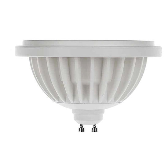 ŻARÓWKA LED AR111 15W =130W 1500lm Biała CIEPŁA