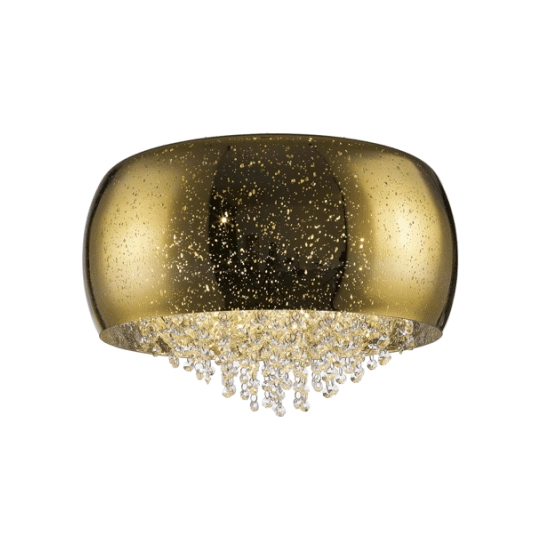 KLOSZ do Lampy VISTA ø50 CM - P0076-06K-F4GQ, C0076-06K-F4GQ złoty
