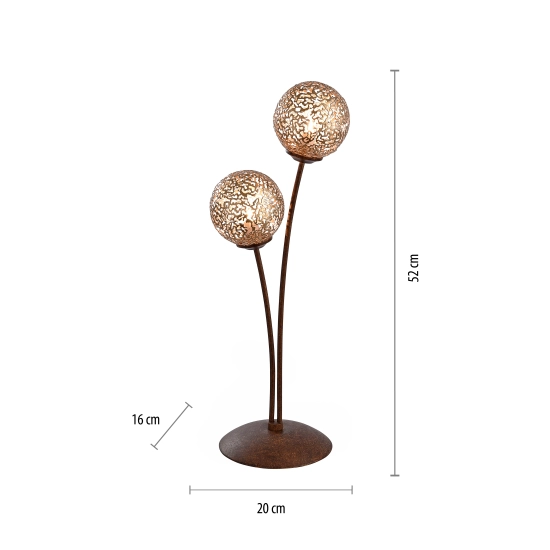 Lampa stołowa GRETA 4032-48 Zuma Line - zdjęcie dodatkowe 4