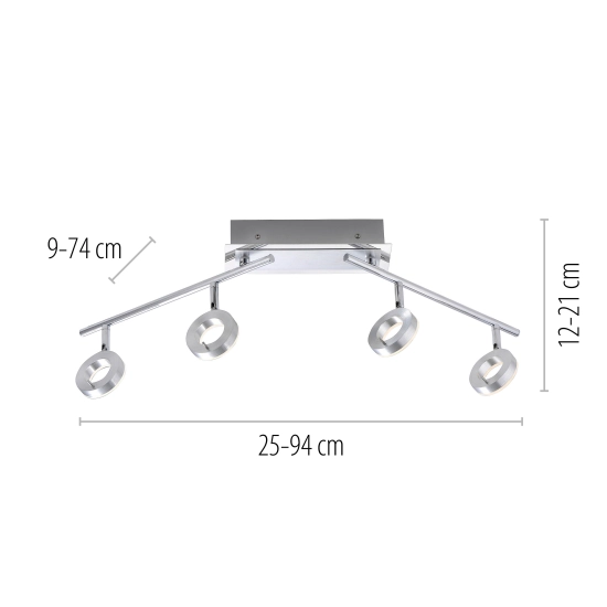 Plafon SILEDA 6786-96 Zuma Line - zdjęcie dodatkowe 6