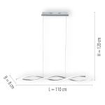 Lampa wisząca POLINA 9142-55 Zuma Line - zdjęcie dodatkowe 6