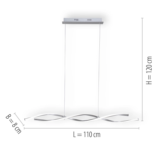 Lampa wisząca POLINA 9142-55 Zuma Line - zdjęcie dodatkowe 6