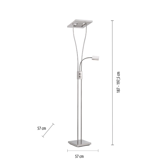 Lampa podłogowa HELIA 11776-55 Zuma Line - zdjęcie dodatkowe 5