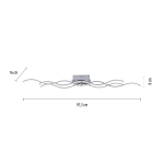 Plafon WAVE 15166-55 Zuma Line - zdjęcie dodatkowe 7