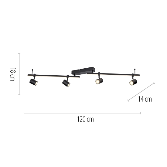 Plafon BARIK 6525-18 Zuma Line - zdjęcie dodatkowe 6