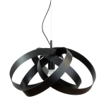 1143 LAMPA WISZĄCA FLORES CZARNA Zuma Line - zdjęcie produktu