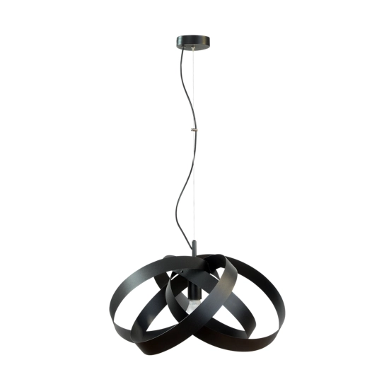 1143 LAMPA WISZĄCA FLORES CZARNA/BLACK