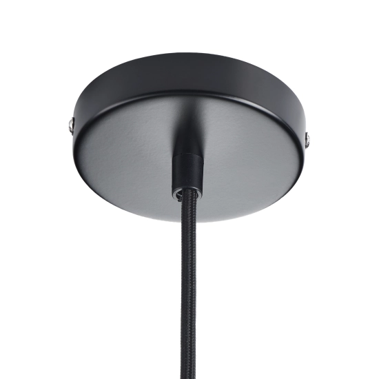 Lampa wisząca CONCRETE 12 cm- czarny beton, drewno - zdjęcie dodatkowe 8