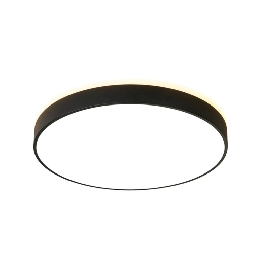 Plafon LED okrągły czarny Abigali 600*65mm 60W 3000K ABIGALI-MD1012-60-HW - zdjęcie produktu