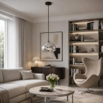Lampa wisząca VICTORY GLOW S srebrna17 cm - zdjęcie dodatkowe 1
