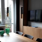 Lampa wisząca GOLDEN PIPE-1 czarno złota 5 cm - zdjęcie dodatkowe 3