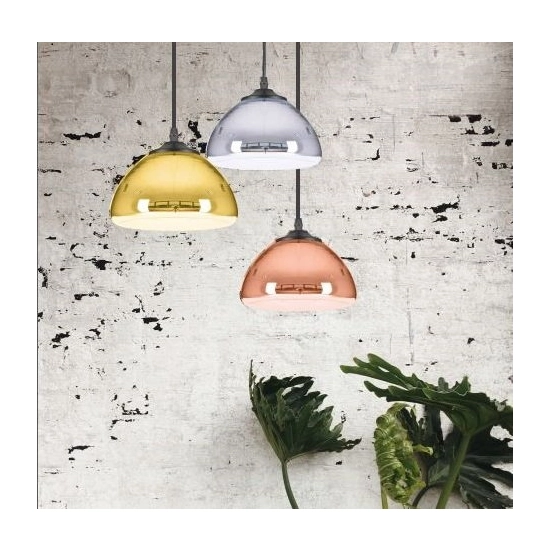Lampa wisząca VICTORY GLOW M miedziana 30 cm - zdjęcie dodatkowe 7