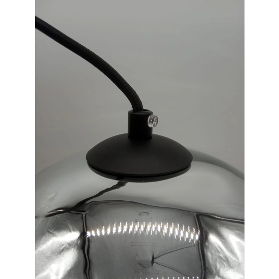 Lampa wisząca MIRROR GLOW - S chrom 25 cm - zdjęcie dodatkowe 6