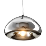 Lampa wisząca VICTORY GLOW M srebrna 30 cm - zdjęcie dodatkowe 5