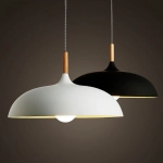 Lampa wisząca SAUCER 45 cm - biała minimalistyczna oprawa do wnętrz nowoczesnych - zdjęcie dodatkowe 4
