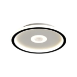 Plafon LED okrągły Abigali Slim Motion 24W z regulowanym czujnikiem ruchu PIR 4000K czarny Abigali-MD1805-RH-B - zdjęcie
