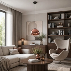 Lampa wisząca VICTORY GLOW S miedziana 17 cm - zdjęcie dodatkowe 1