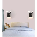 Lampa ścienna LED Byk Abigali Bull Czarna ABIGALI-BULL-B - zdjęcie dodatkowe 1