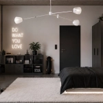 Lampa wisząca ASTRONOMY-3, 175 cm - biała - zdjęcie dodatkowe 2
