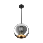 Lampa wisząca MIRROR GLOW - S chrom 25 cm - zdjęcie dodatkowe 3