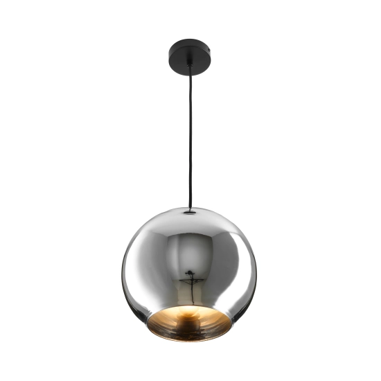 Lampa wisząca MIRROR GLOW - S chrom 25 cm - zdjęcie dodatkowe 3
