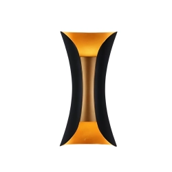 Kinkiet Abigali Black-Gold IP65 2x5W 3000K ABIGALI-KMG2X5WW - zdjęcie produktu