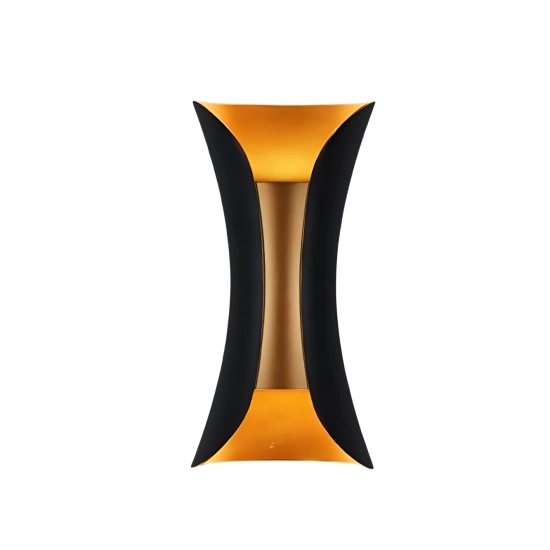 Kinkiet Abigali Black-Gold IP65 2x5W 3000K ABIGALI-KMG2X5WW - zdjęcie produktu