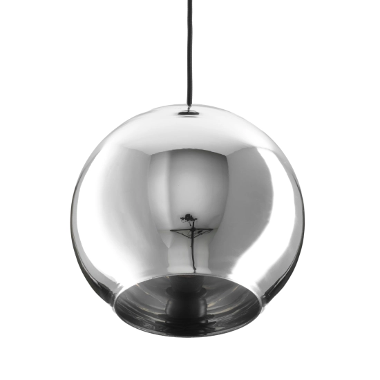 Lampa wisząca MIRROR GLOW - S chrom 25 cm - zdjęcie dodatkowe 4