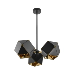 Lampa wisząca NEW GEOMETRY-3 czarno złota 45 cm - zdjęcie dodatkowe 3