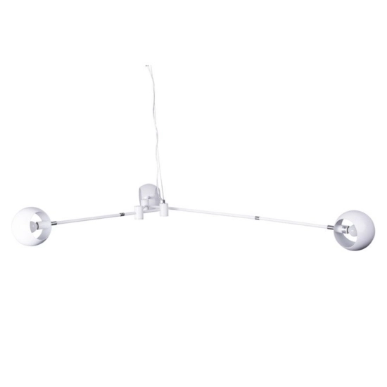 Lampa wisząca ASTRONOMY-3, 175 cm - biała - zdjęcie dodatkowe 4