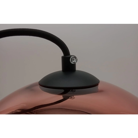 Lampa wisząca MIRROR GLOW - S miedziana 25 cm - zdjęcie dodatkowe 6