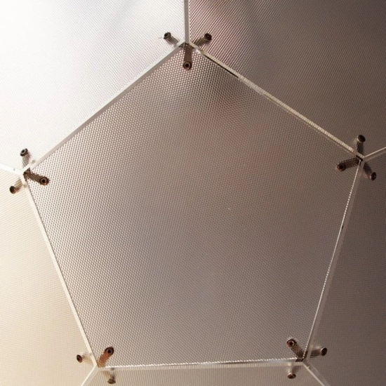 Lampa wisząca DOME półtransparentna 80 cm - zdjęcie dodatkowe 4