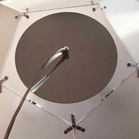 Lampa wisząca DOME półtransparentna 80 cm - zdjęcie dodatkowe 3
