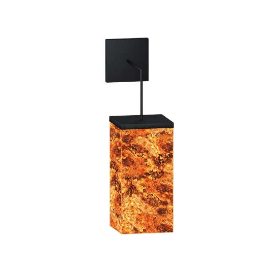 Kinkiet Abigali 6617 Marble Stone 606R 7W 3000K 8 x 8 x 20 cm ABIGALI-MWLS-6617-606R - zdjęcie produktu
