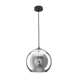 Lampa wisząca MIRROR GLOW - S chrom 25 cm - zdjęcie produktu