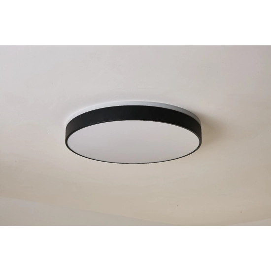 Plafon LED okrągły czarny Abigali 600*65mm 60W 3000K ABIGALI-MD1012-60-HW - zdjęcie dodatkowe 6
