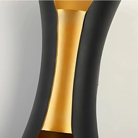 Kinkiet Abigali Black-Gold IP65 2x5W 3000K ABIGALI-KMG2X5WW - zdjęcie dodatkowe 4