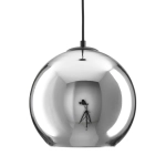 Lampa wisząca MIRROR GLOW - S chrom 25 cm - zdjęcie dodatkowe 5